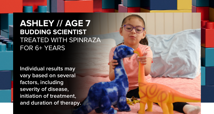 an adult with later-onset SMA who is being treated with SPINRAZA