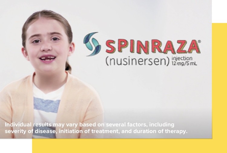 a video that explains how SPINRAZA works by treating an underlying cause of motor neuron loss