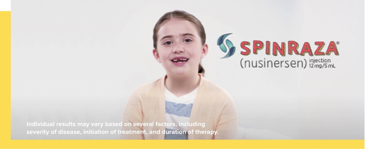 a video that explains how SPINRAZA works by treating an underlying cause of motor neuron loss