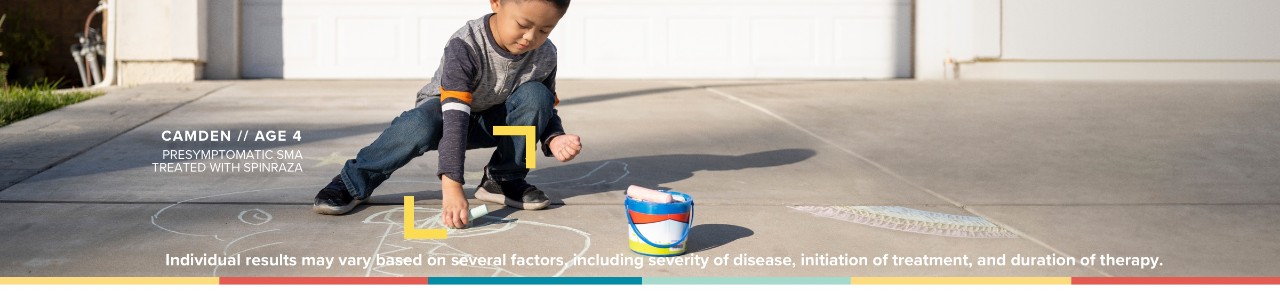 a child with presymptomatic SMA who is being treated with SPINRAZA